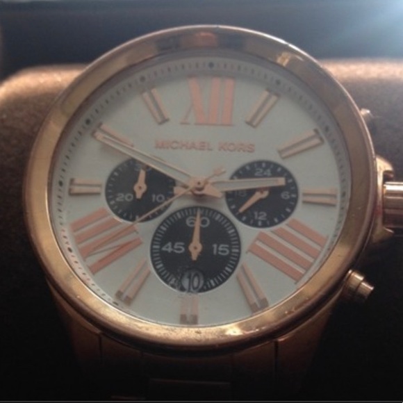 Rose Gold Michael Kors watch